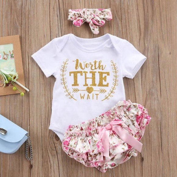 newborn outfit set girl